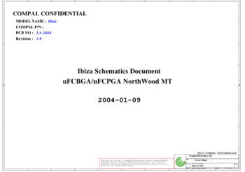 Compal LA-1684 Ibiza - Схемы Rev:1.0, DELL INSPIRION 1150