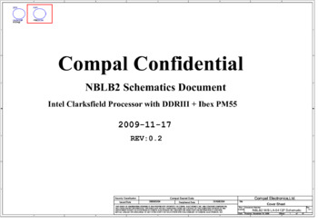 Compal LA-5612P, LA-5613P NBLB2 - Схемы 