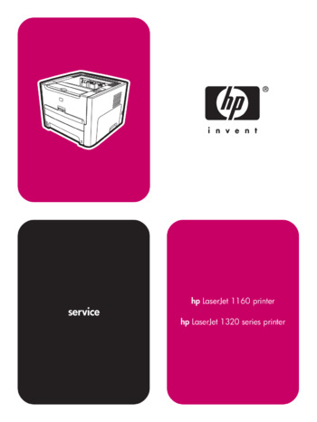 HP LaserJet 1320 - Руководство по обслуживанию 