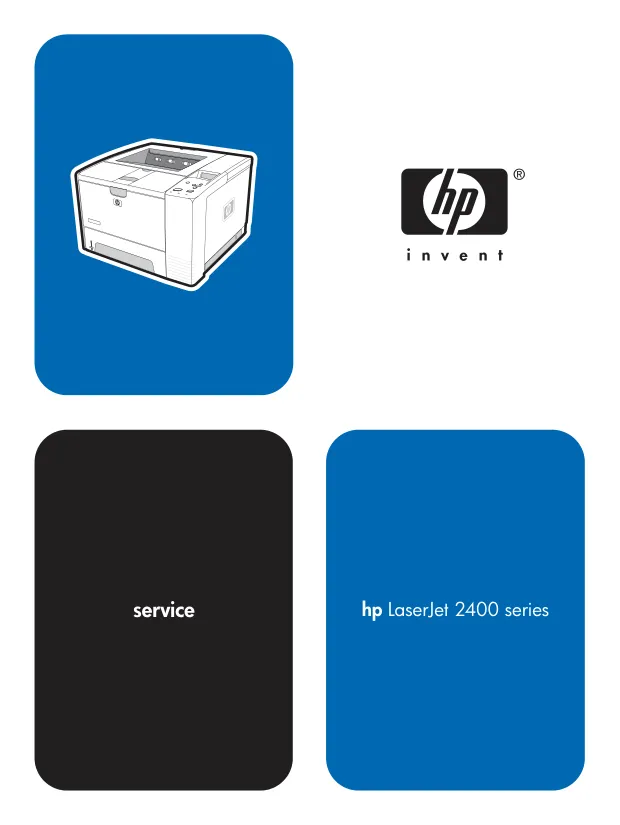 HP LaserJet 2400 - Руководство по обслуживанию 