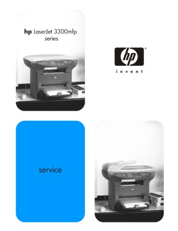 HP LaserJet 3300 - Руководство по обслуживанию 
