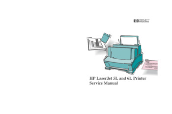 HP LaserJet 6L - Руководство по обслуживанию 