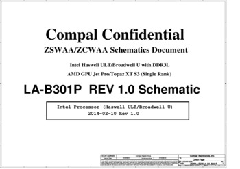 Compal LA-B301P ZSWAA/ZCWAA - Схема Rev.: 1.0, Toshiba C55