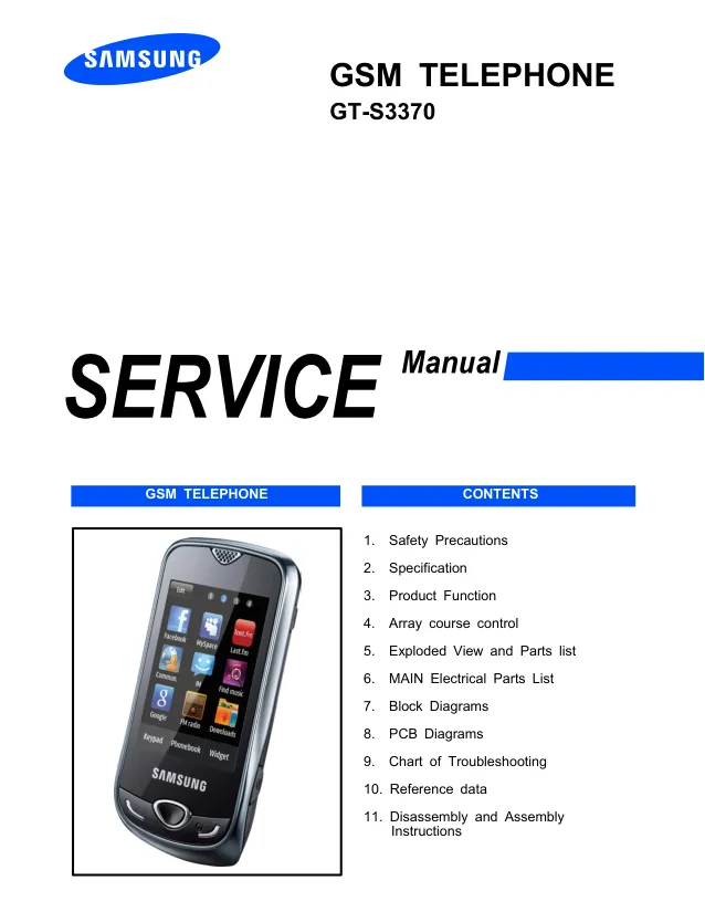 Мобильный телефон Samsung GT-S3370