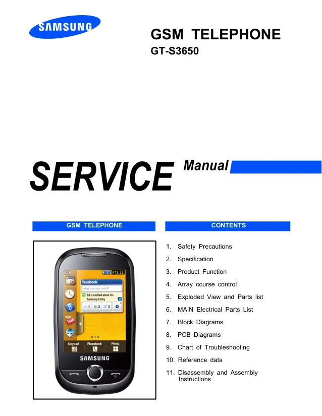 Мобильный телефон Samsung GT-S3650