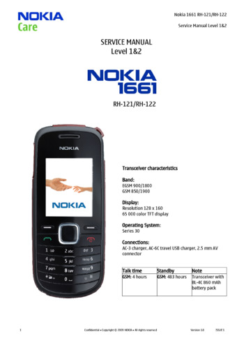 Мобильный телефон Nokia 1661