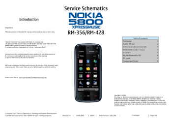 Nokia 5800x XpressMusic (RM-356, RM-428) - Схемы v1.0, Board version: 2JD_08b