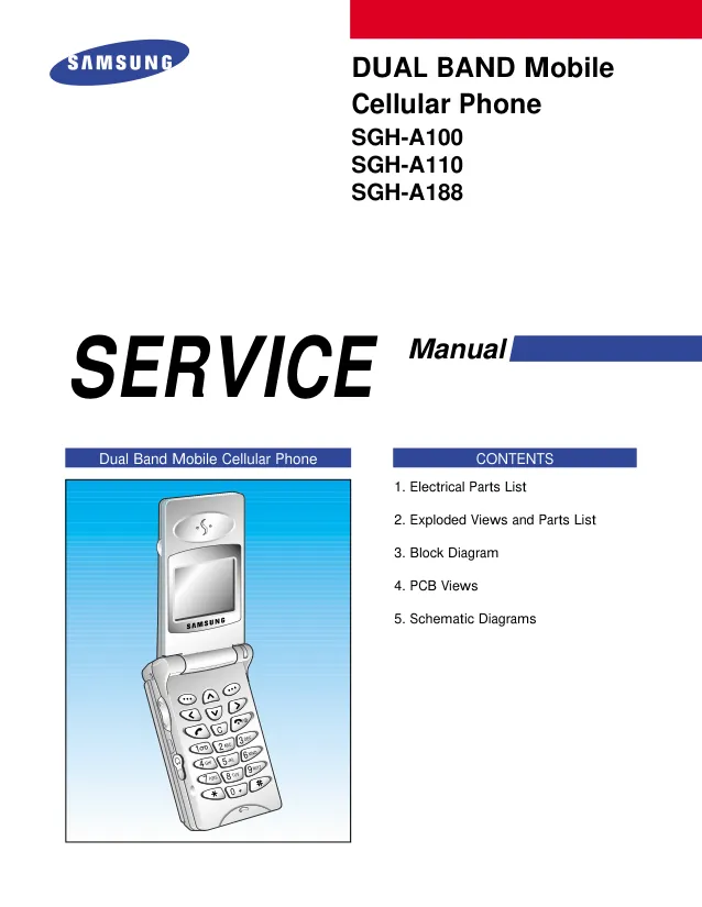 Samsung SGH-A100 - Руководство по обслуживанию 