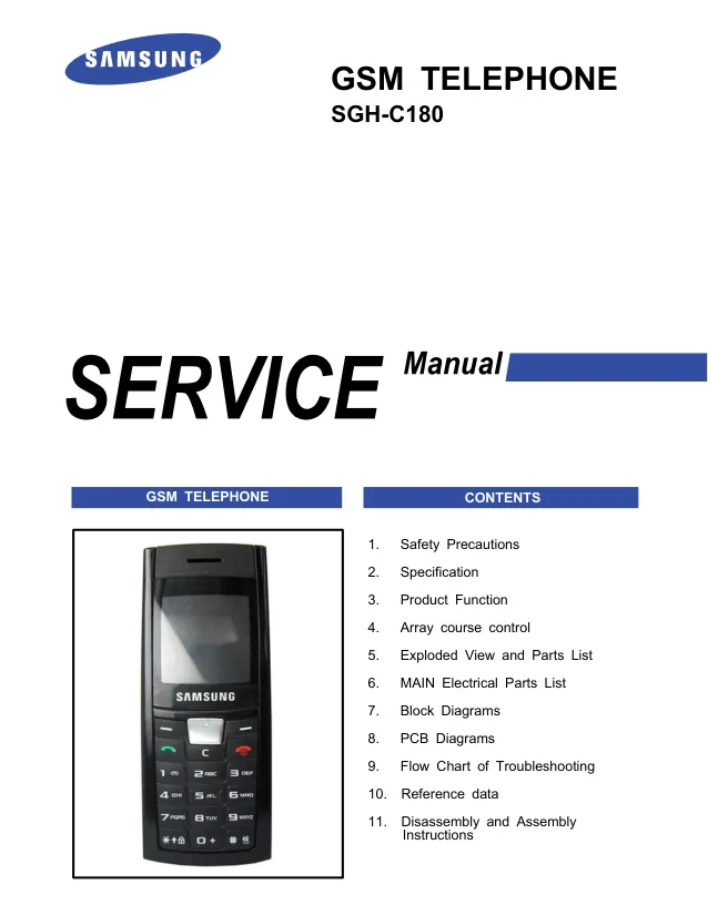 Мобильный телефон Samsung SGH-C180