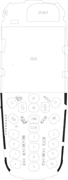 Samsung SGH-C200 - Бордвью, схемы  Schematics