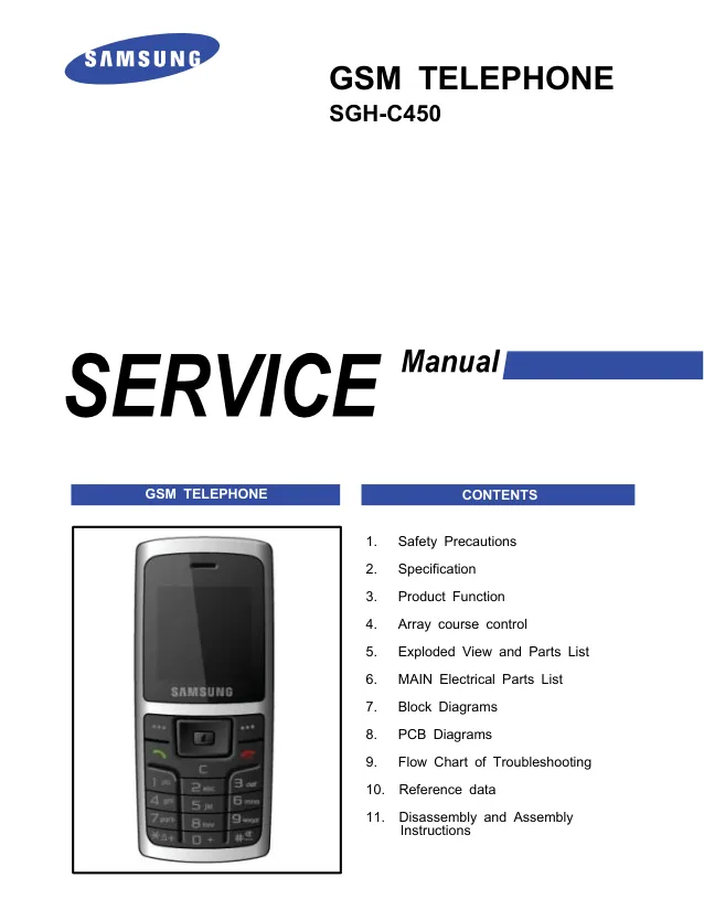 Мобильный телефон Samsung SGH-C450