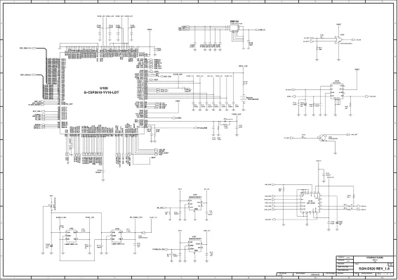 Samsung SGH-D520 - Схемы   Schematics