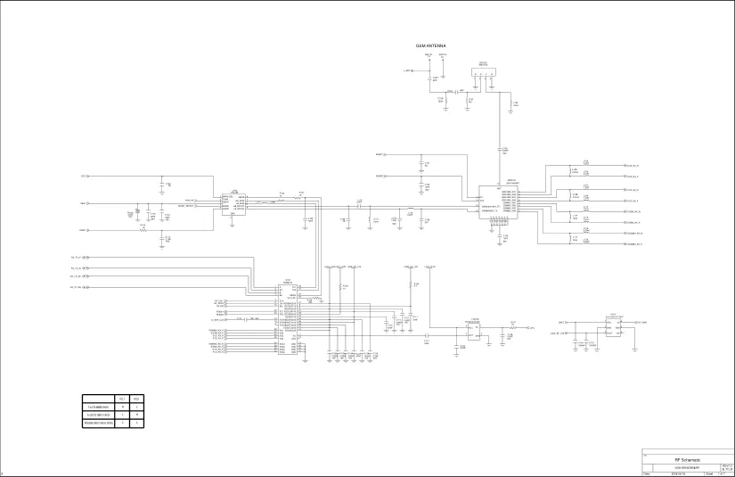 Samsung SGH-D908 - Схемы    Schematics