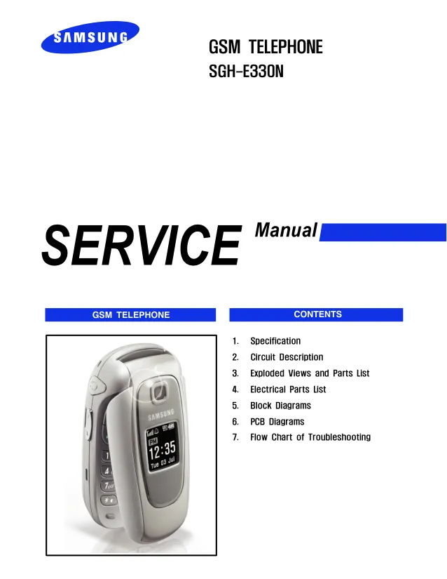 Мобильный телефон Samsung SGH-E330N