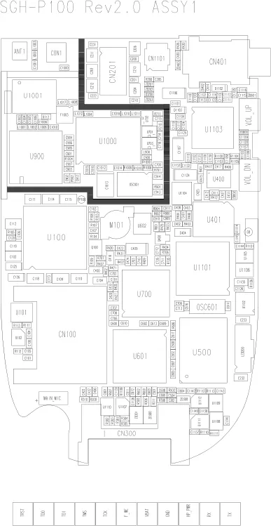 Samsung SGH-P100 - Схемы   Schematics