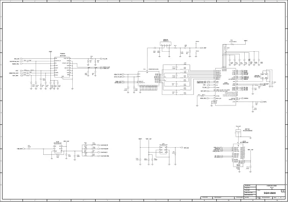 Samsung SGH-U600 - Схемы   Schematics