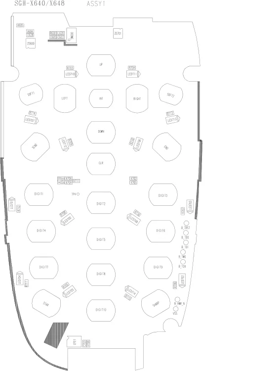 Samsung GH-X640 - Схемы   Schematics