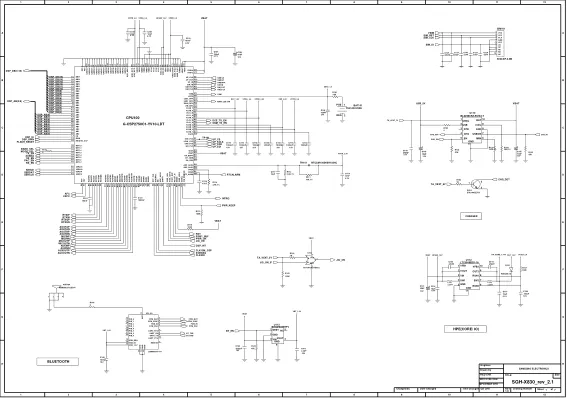 Samsung GH-X830 - Схемы   Schematics