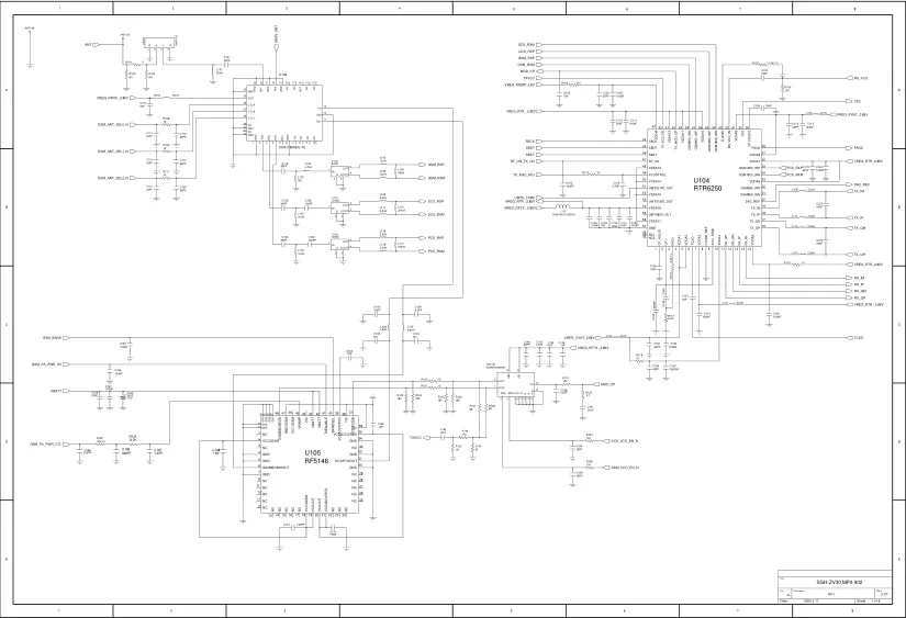 Samsung GH-ZV30 - Схемы  Schematics