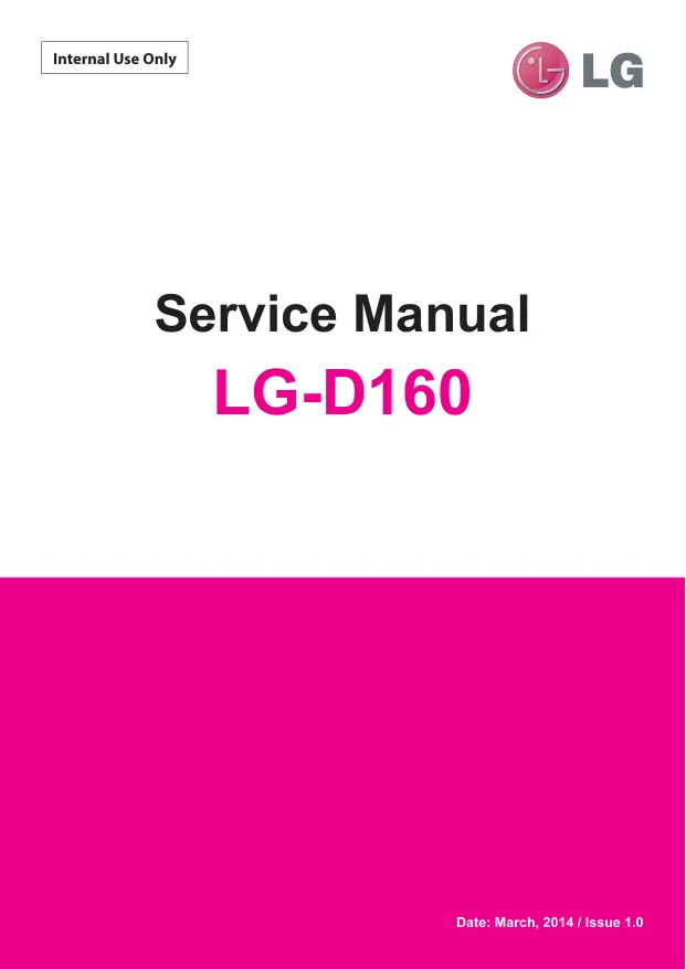  LG D160 - Руководство по обслуживанию LG L40