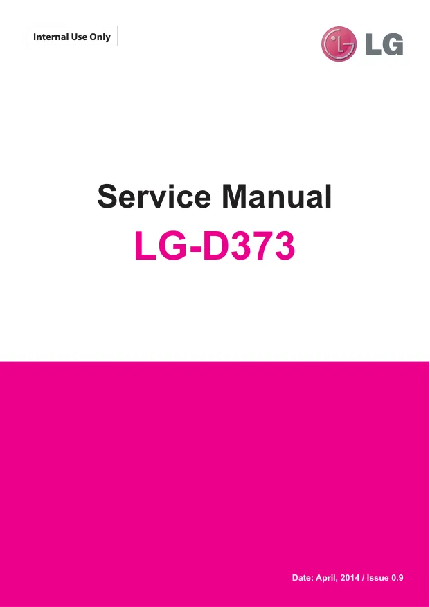  LG D373 - Руководство по обслуживанию LG Series III L80