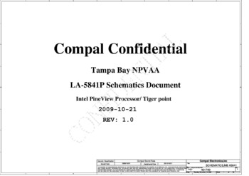 Материнская плата Compal LA-5841P