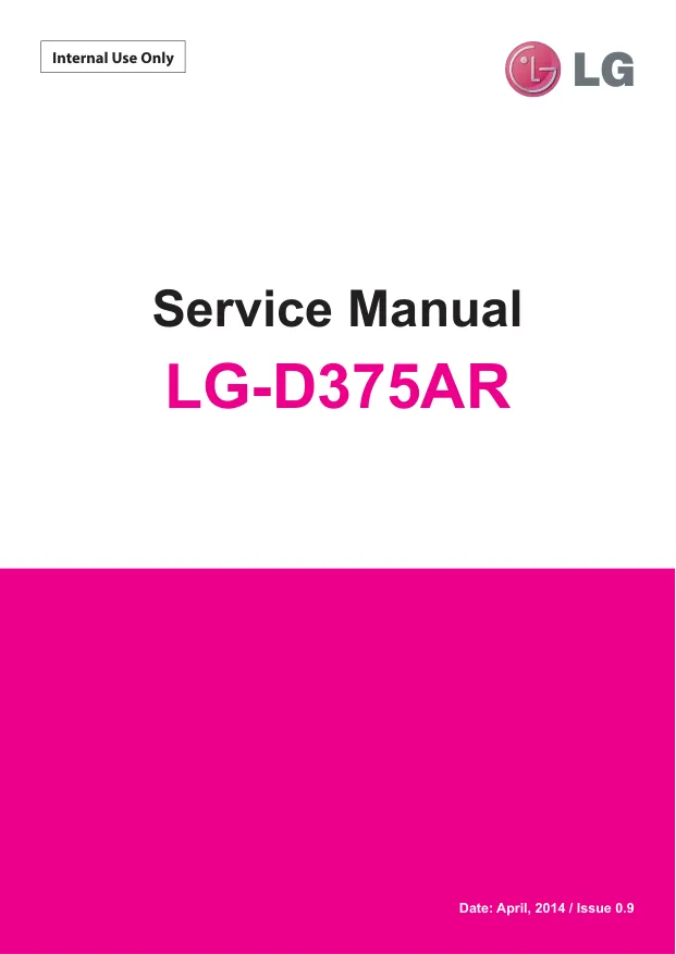  LG D375AR - Руководство по обслуживанию LG L80