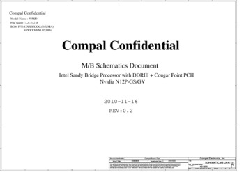 Материнская плата Compal LA-7121P