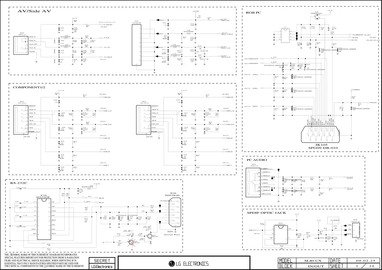  LG 42SL80 - Руководство по обслуживанию 