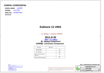 Материнская плата Compal LA-7731P