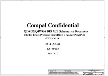 Материнская плата Compal LA-7981P