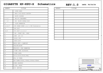 Материнская плата Gigabyte XP-K8U-X