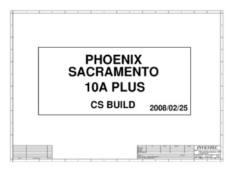 Материнская плата Inventec Phoenix Sacramento 10A Plus 6050A2175001