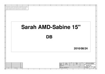 Материнская плата Inventec Sarah AMD-Sabine 15