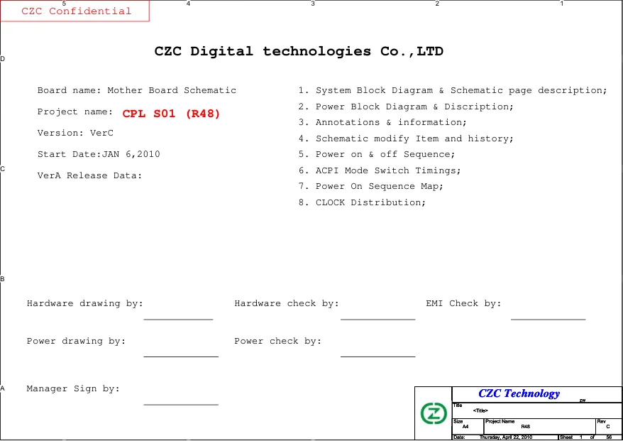 Материнская плата CZC Technology CPL S01 (R48)