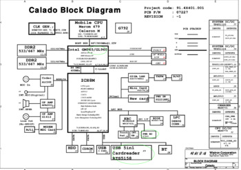 Материнская плата Wistron Calado