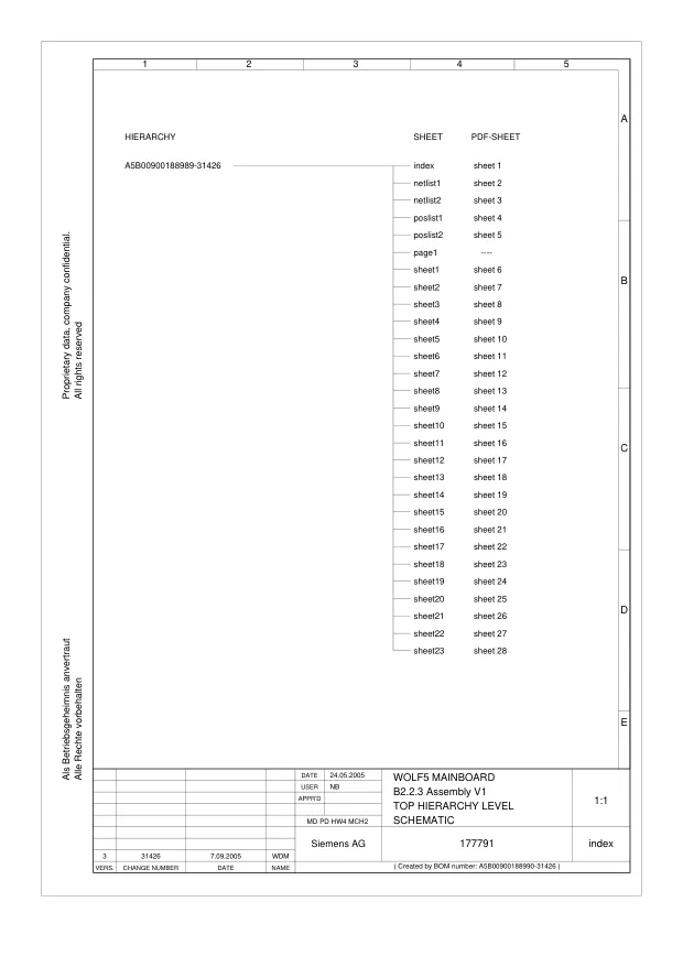 Siemens SXG75 - Схемы Schematics