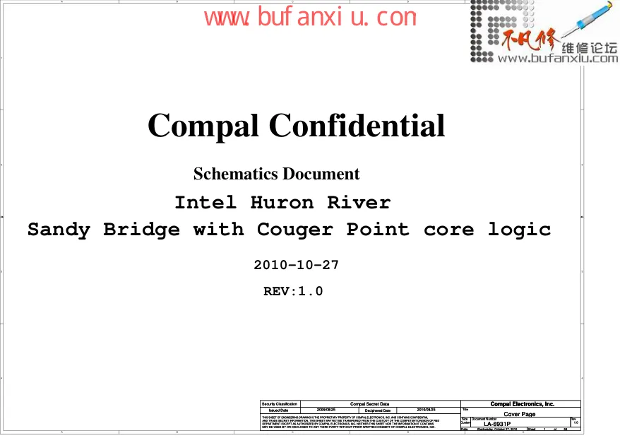Compal LA-6931P - Схема 