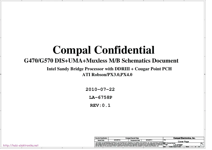 Compal LA-6758P - Схема Compal_LA-6758P