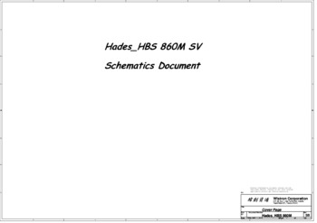 Материнская плата Wistron Hades HBS 860M SV