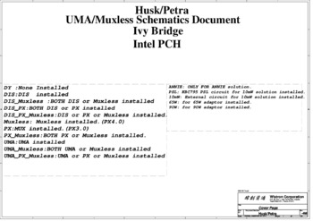 Материнская плата Wistron Husk/Petra
