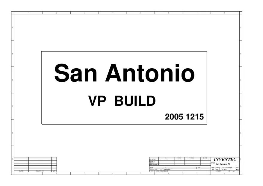 Inventec SAN ANTONIO 10 - Схема Toshiba Satellite M45