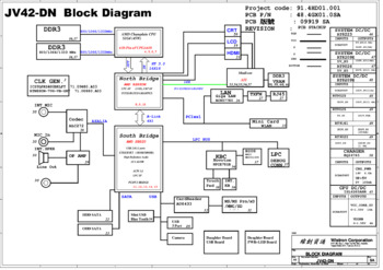Wistron JV42-DN - Схемы (Rev:  SA)