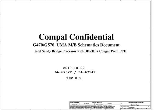 Схема к Compal LA-6752P/LA-6754P