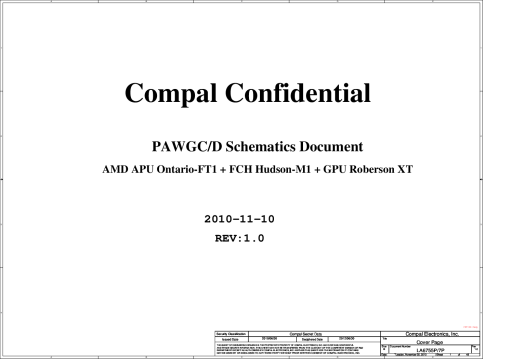 Схема к Compal LA-6755P LA-6757P