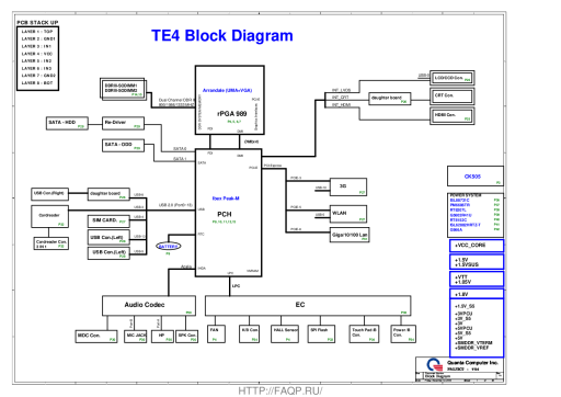 thumbnail of Quanta TE4 (DAOTE4MB6D0) - Satellite L700-L740