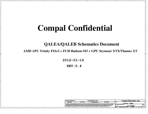 Схема к Compal LA-8124P