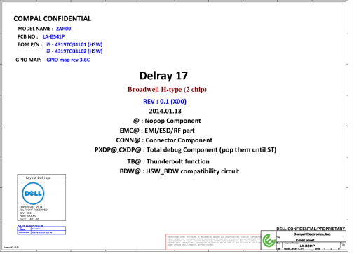 thumbnail of Compal LA-B541P r0.1 2014