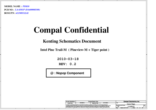 thumbnail of Compal LA-6501P