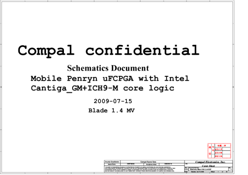 Схема к Compal LA-4105P
